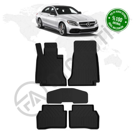 Mercedes C Serisi W205 4D Havuzlu Paspas 2014 – 2021 Model