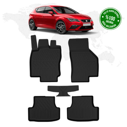 Seat Leon 4D Havuzlu Paspas 2013 – 2019 Model