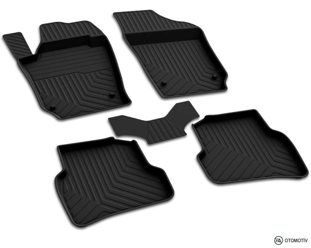 Skoda Fabia 4D Havuzlu Paspas 2018 - 2021 Model