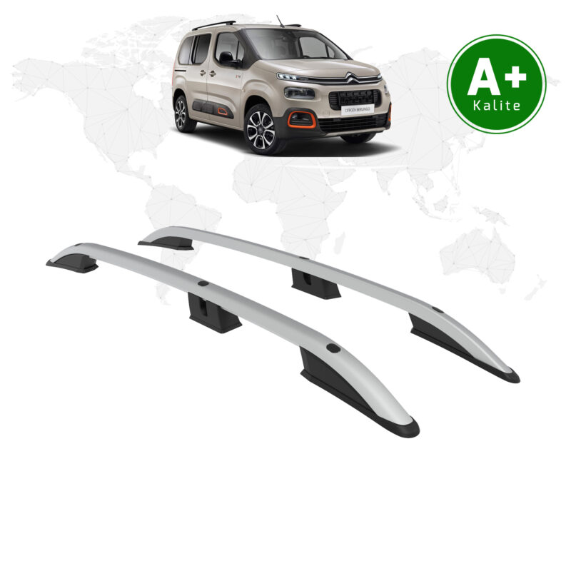 Citroen Berlingo Tavan Çıtası Kısa Şasi 2019 Model Ve Sonrası Gri