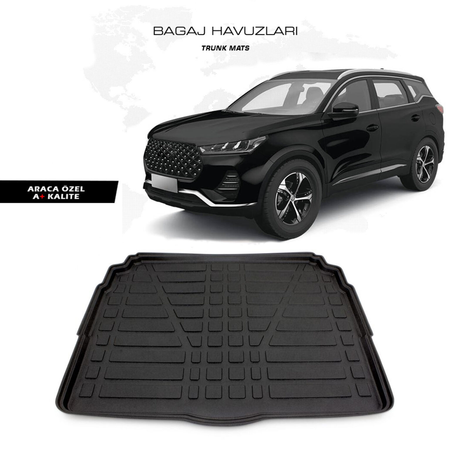 Chery Tiggo 7 Pro Bagaj Havuzu 2022 Model ve Sonrası - FA OTOMOTİV
