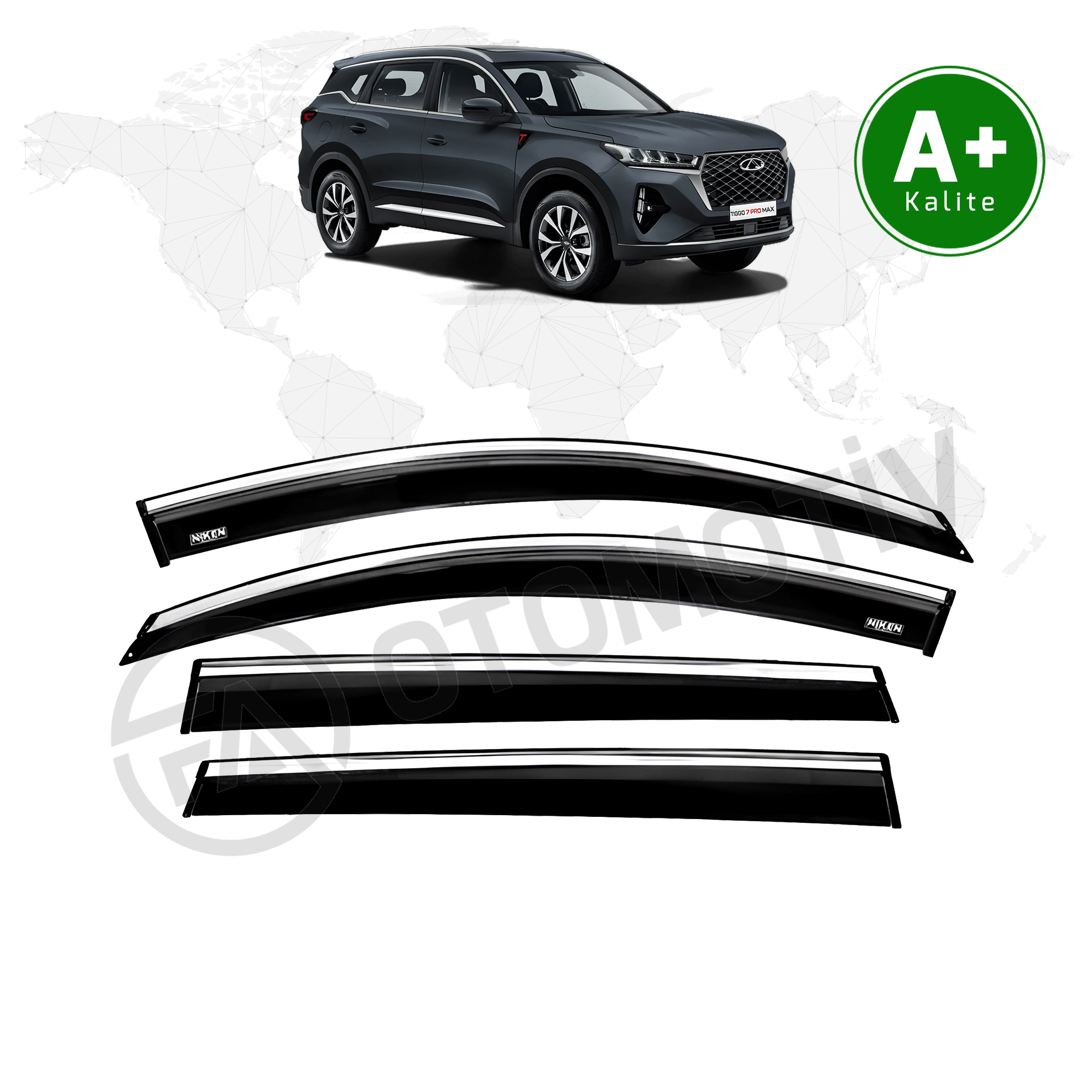 Chery Tiggo 7 – Tiggo 7 Pro ve Tiggo 7 Pro Max Kromlu Cam Rüzgarlığı 2022 Model Ve Sonrası (1)