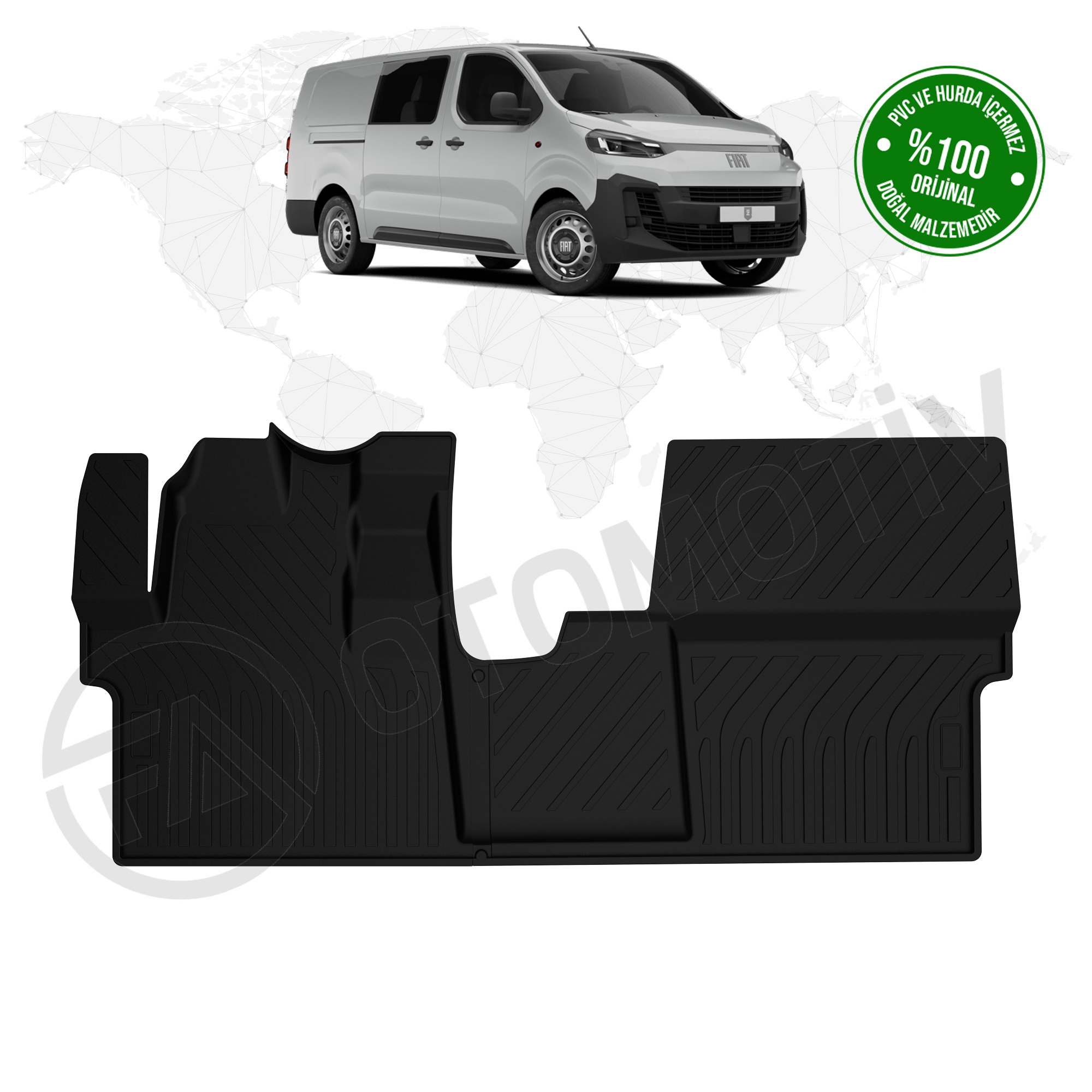 Fiat Scudo 4D Havuzlu Paspas 2022 Model Ve Sonrası