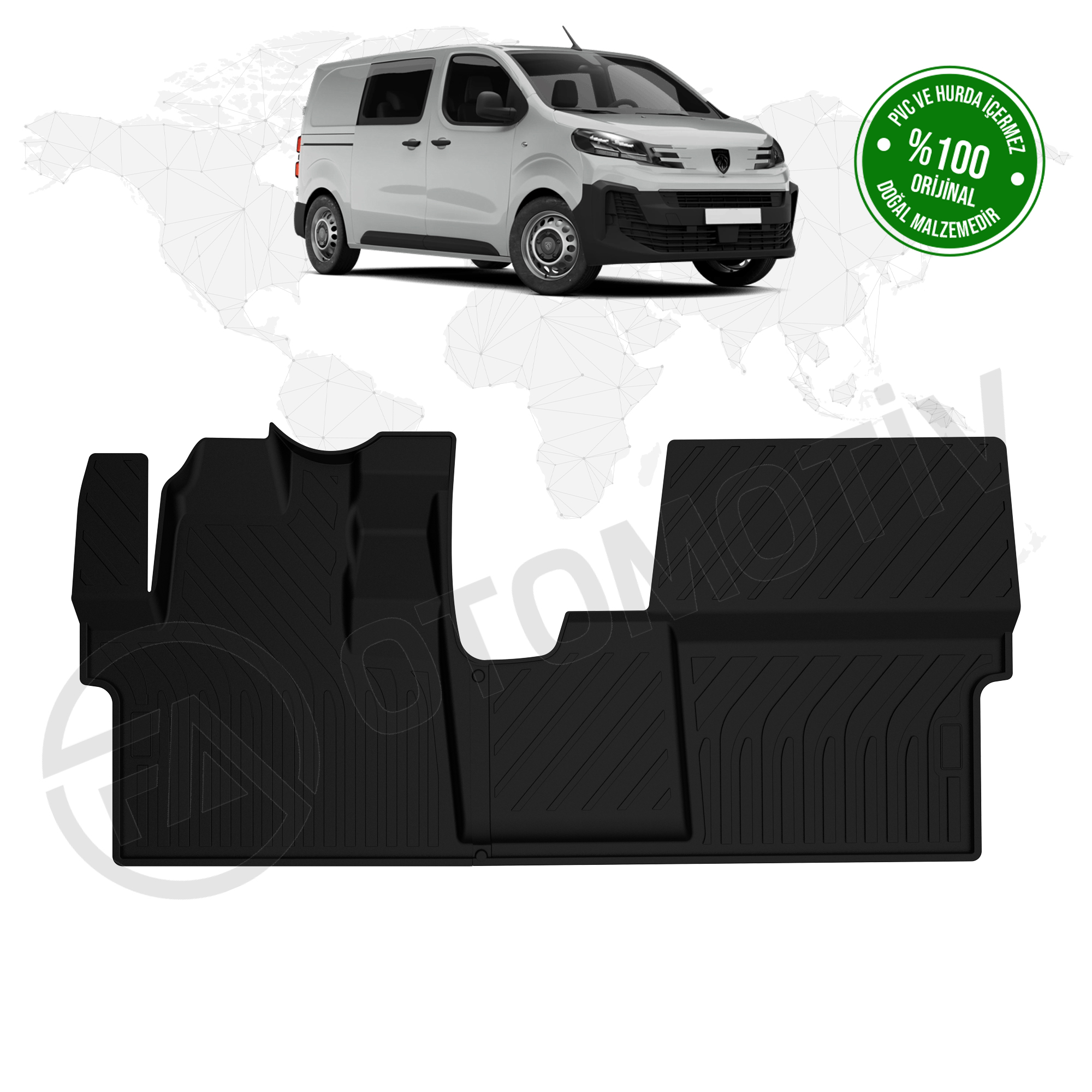 Peugeot Expert 4D Havuzlu Paspas 2017 Model Ve Sonrası