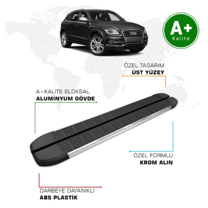 Audi Q5 Yan Basamak 2008 - 2016 Model S-Line