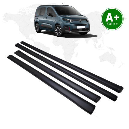 Citroen Berlingo Marşpiyel Kaplaması 4 Parça 2024 Model ve Sonrası