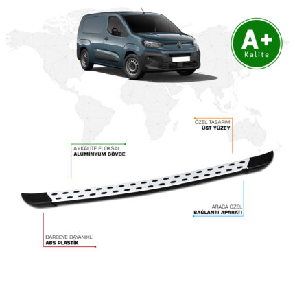 Citroen Berlingo Panelvan Arka Basamak Uzun Şasi 2024 Model ve Sonrası TrimLine