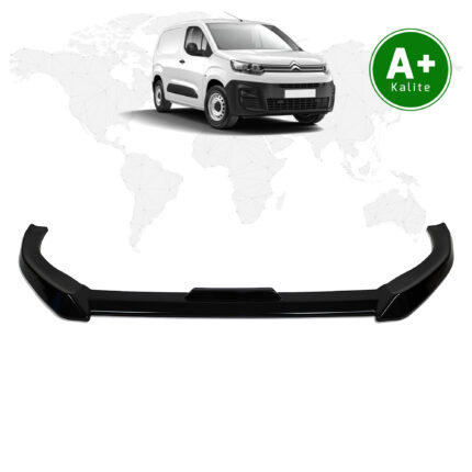 Citroen Berlingo Panelvan Ön Lip Parlak Siyah 2019 Model ve Sonrası