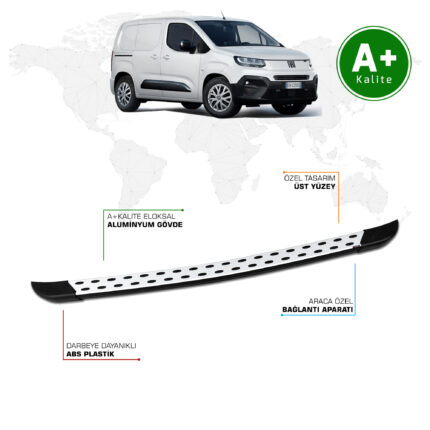 Fiat Doblo Panelvan Arka Basamak Uzun Şasi 2024 Model ve Sonrası TrimLine