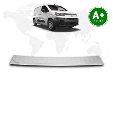 Fiat Doblo Panelvan Krom Arka Tampon Eşiği 2023 Model ve Sonrası