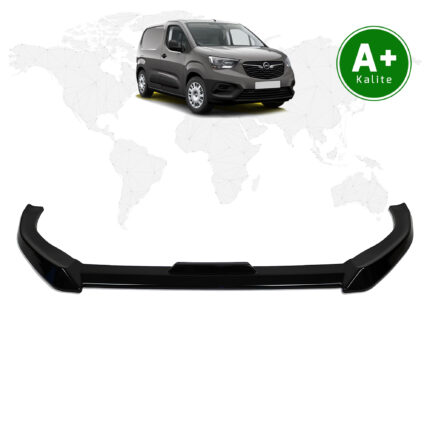 Opel Combo Panelvan Ön Lip Parlak Siyah 2019 Model ve Sonrası