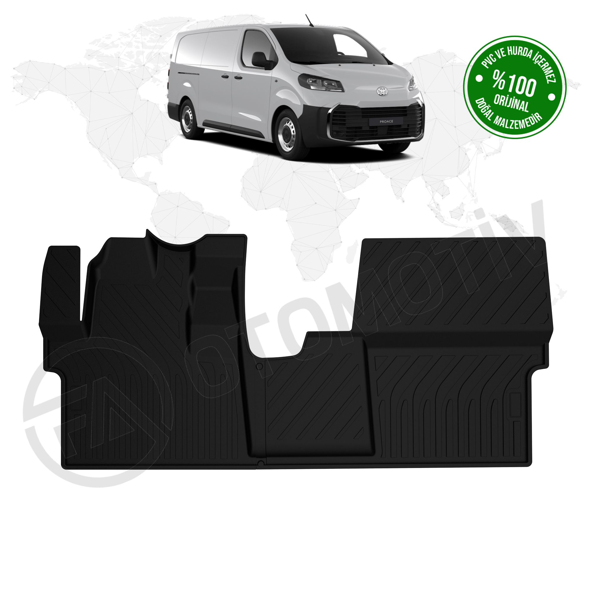 Toyota Proace Cargo 4D Havuzlu Paspas 2025 Model Ve Sonrası