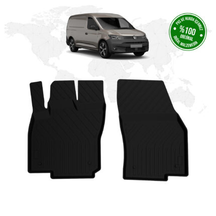 Volkswagen Caddy Cargo (Panelvan) 4D Havuzlu Paspas (Ön 2 Parça) 2020 Model Ve Sonrası