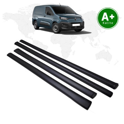 Citroen Berlingo Panelvan Marşpiyel Kaplaması 4 Parça 2024 Model ve Sonrası