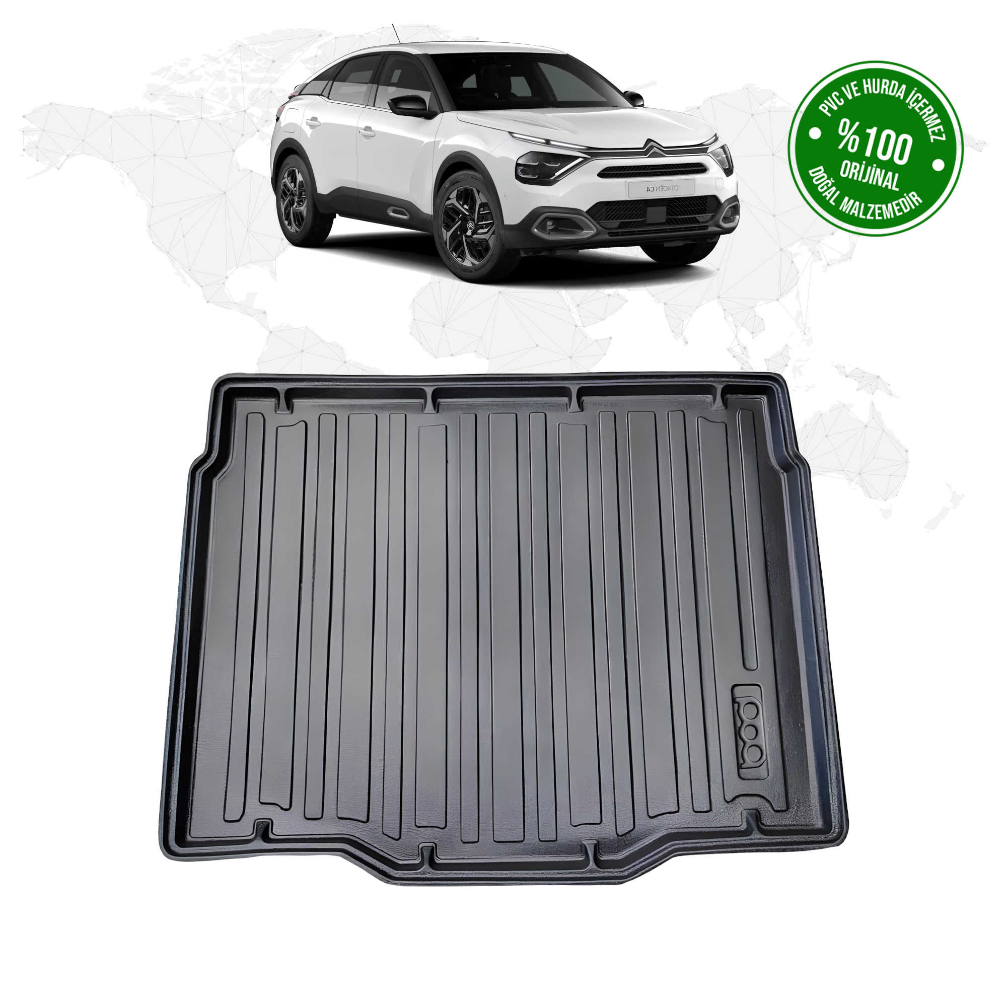 Citroen C4 3D Bagaj Havuzu 2021 Model ve Sonrası