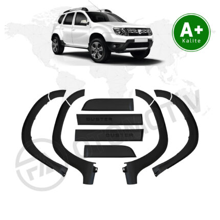 Dacia Duster Dodik Seti 12 Parça 2010-2017 Model v2 Enjeksiyon Baskı