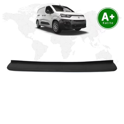 Fiat Doblo Panelvan Arka Tampon Eşiği Mat Siyah 2023 Model ve Sonrası