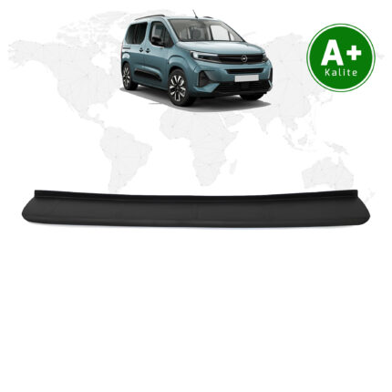 Opel Combo Arka Tampon Eşiği Mat Siyah 2024 Model ve Sonrası