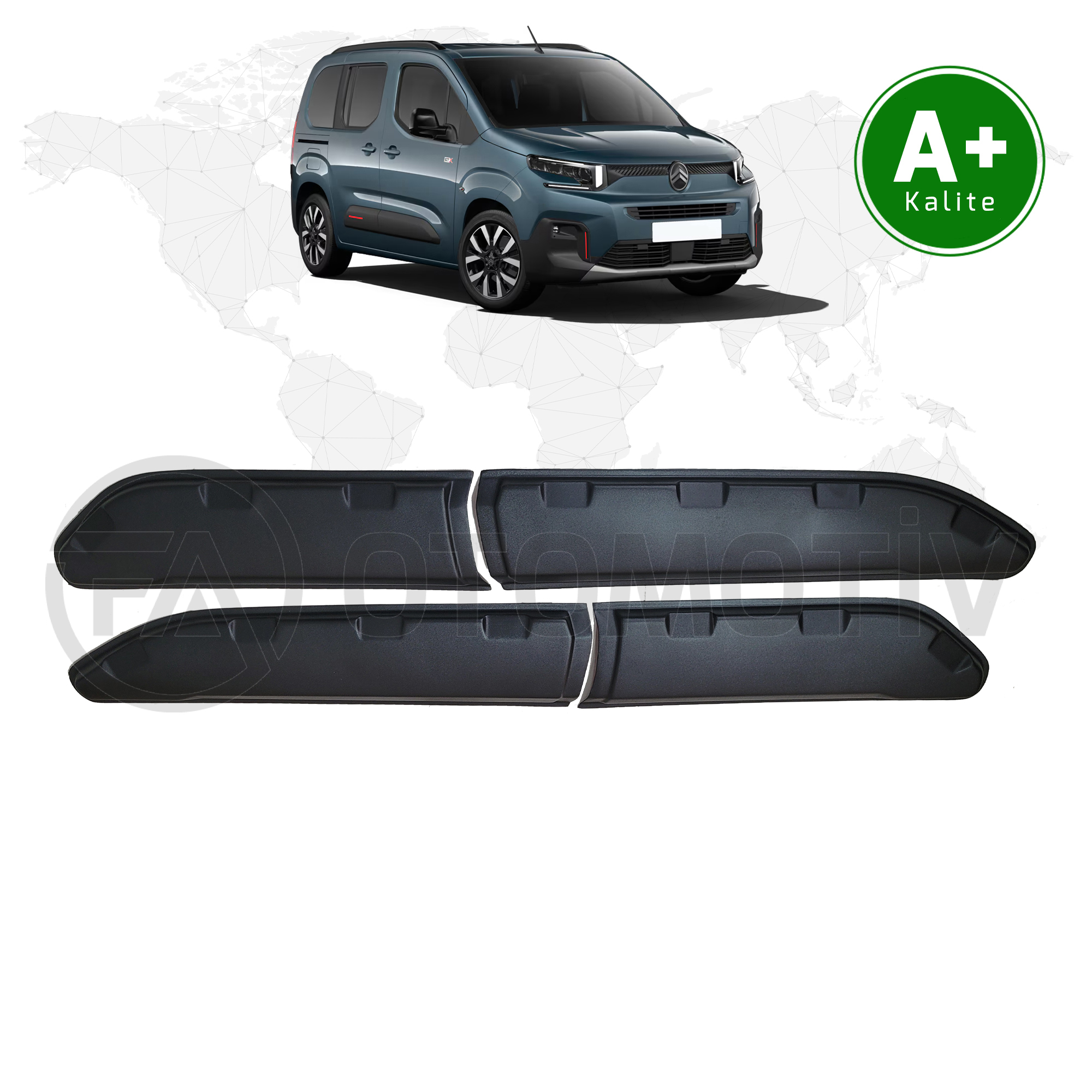 Citroen Berlingo Kapı Dodik Seti 4 Parça 2024 Model Ve Sonrası