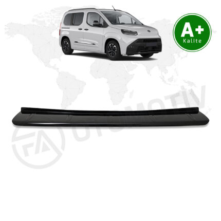 Toyota Proace City Arka Tampon Eşiği Parlak Siyah 2024 Model ve Sonrası