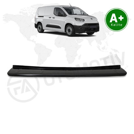 Toyota Proace City Panelvan Arka Tampon Eşiği Parlak Siyah 2024 Model ve Sonrası