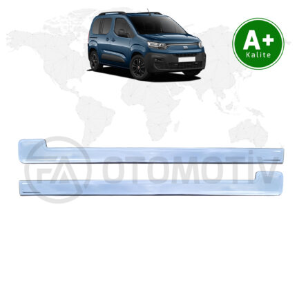 Fiat Doblo Krom Sürgü Çıtası 2 Parça 2023 Model ve Sonrası
