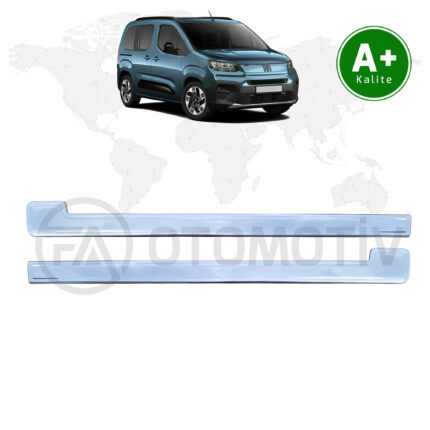 Fiat Doblo Krom Sürgü Çıtası 2 Parça 2024 Model ve Sonrası