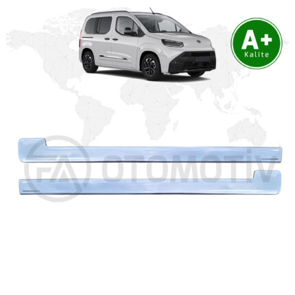 Toyota Proace City Krom Sürgü Çıtası 2 Parça 2024 Model ve Sonrası