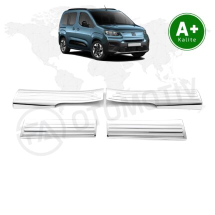 Fiat Doblo Krom Kapı Eşiği Kaplaması 2024 Model ve Sonrası