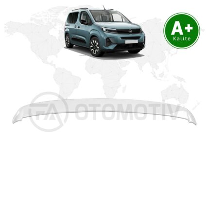 Opel Combo Bagaj Üstü Spoiler Buz Beyazı (EPR) Boyalı 2024 Model ve Sonrası