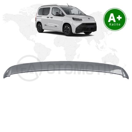 Toyota Proace City Bagaj Üstü Spoiler Tekno Gri (KCA) Boyalı 2024 Model ve Sonrası