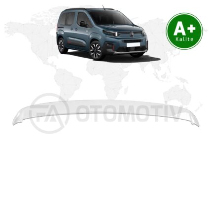 Citroen Berlingo Bagaj Üstü Spoiler Buz Beyazı (EPR) Boyalı 2024 Model ve Sonrası