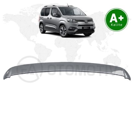 Toyota Proace City Bagaj Üstü Spoiler Tekno Gri (KCA) Boyalı 2019 Model ve Sonrası