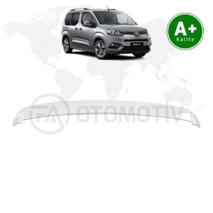 Toyota Proace City Bagaj Üstü Spoiler Buz Beyazı (EPR) Boyalı 2019 Model ve Sonrası