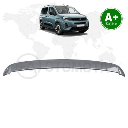 Opel Combo Bagaj Üstü Spoiler Tekno Gri (KCA) Boyalı 2024 Model ve Sonrası