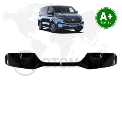 Ford Transit Custom Bagaj Üstü Spoiler Parlak Siyah (Çift Bagaj Kapaklı) 2025 Model ve Sonrası